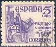 Spain 1949 Cid 5 CTS Violet Edifil 1062. 1062 u. Uploaded by susofe